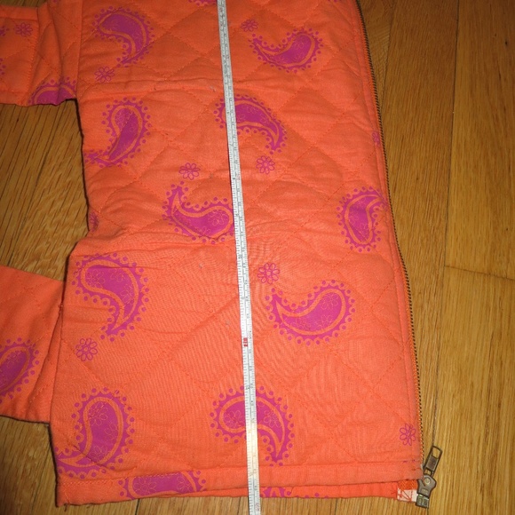 Orange Zippered Yoga Mat Carrier with Pockets - Picture 7 of 8